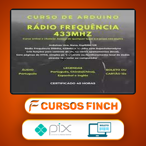 Arduino: Radio Frequência 433mhz - Gilson de Freitas
