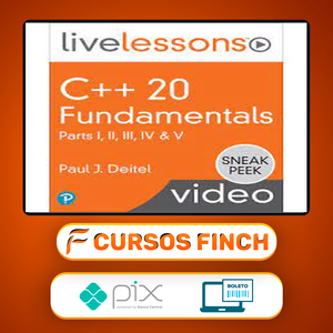 Oreilly: C++20 Fundamentals Part 1 - Paul J. Deitel [Inglês]